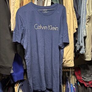Calvin Klein Navy Short Sleeve Tee